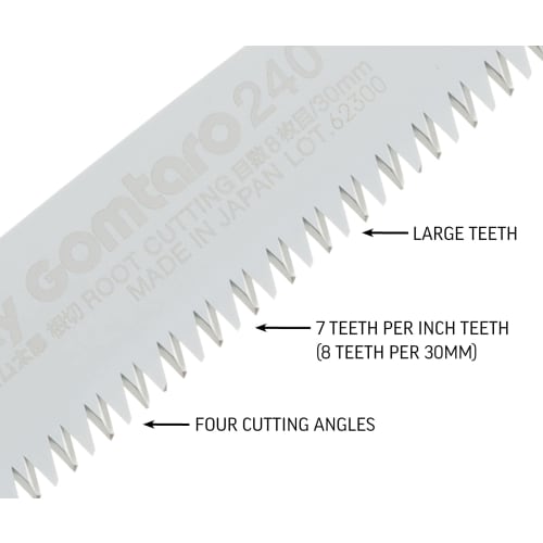 Silky Gomutaro Root Cutter 240mm Body 153-24