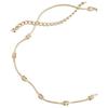 Chanel 24B Solid Design Metal Gold Necklace Women Necklace ABE254B22040NZS80