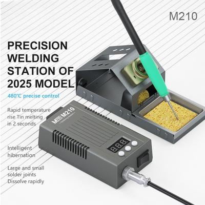 M210 Precision Portable Welding Station Small Smart Soldering Station Mobile Phone PCB IC Repair Welding Tools