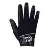 Daiwa DG-7223W Offshore Cold Weather Gloves Black Silver XL Fishing Gear