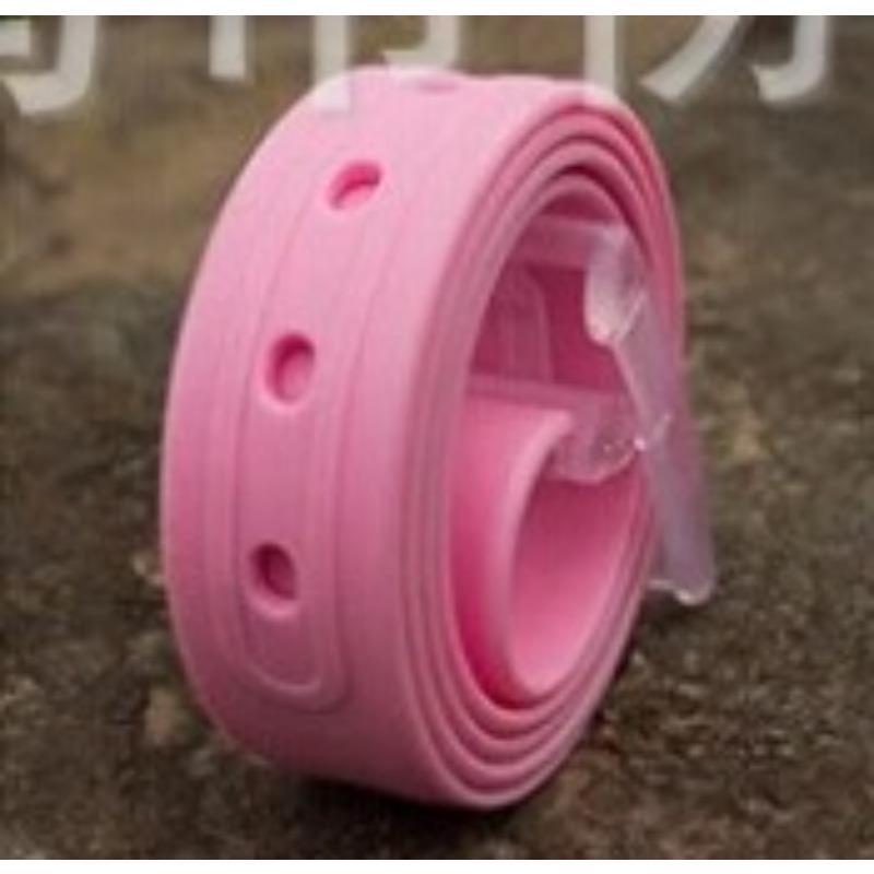 Silicone Belt Candy Color Belt Unisex Iron-free Silicone Belt