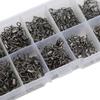 210PCS Copper Fishing Swivels Set 2# 4# 5# 6# 8# Rolling Barrel Swivel  Saltwater Fishing