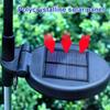 Red White Blue Solar Star Stake Lights Outdoor Waterproof LED Lawn Lamp for Yard Garden Patio Path Home Decorative Lighting