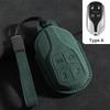 Leather Car Key Case For Maserati Ghibli President Grecale Levante Granturismo Quattroporte Grancabrio Mc2 Fob Auto Accessories