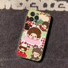 Cute Monchhichis Phone Case For iPhone17 16 15 14 13 12 11 Pro Xs Max Mini Plus Antislip Shockproof Hard