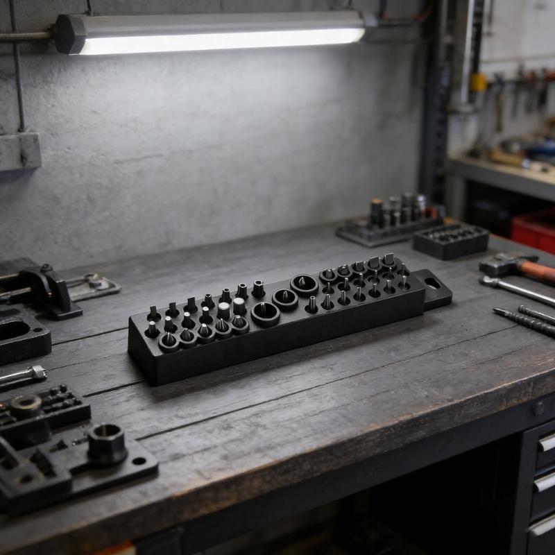 39 Hole Screwdriver Accessory Holders for 1/4Inch Hexagonal Bit Toolbox Organization Storage Solution