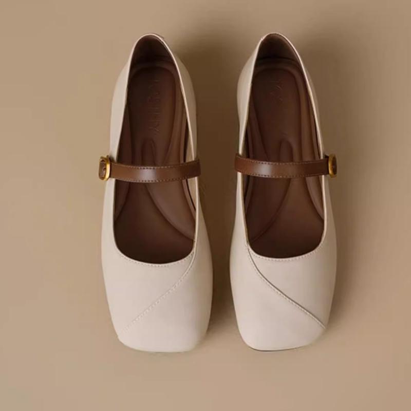 Women Flats Loafers Square Toe Summer Marie Janes Shoes New Sandals Elegant 2025 Casual Sport Woman Sneakers Zapatillas