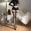 End of Season Pure Desire Bow Suspenders Velvet Integrated Knee Thigh Socks Sexy Sex Stockings Versatile 587