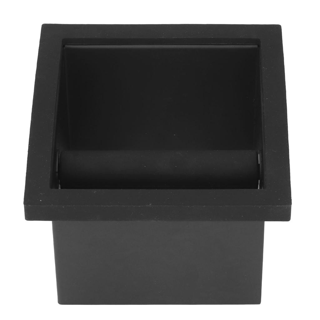 Kaffee Knock Box Bodenentsorgung Behälter Bodenlos Eingebettet Flache Öffnung Edelstahl