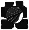 Set velours vloermatten voor: Seat Leon I hatchback (1999-2005)