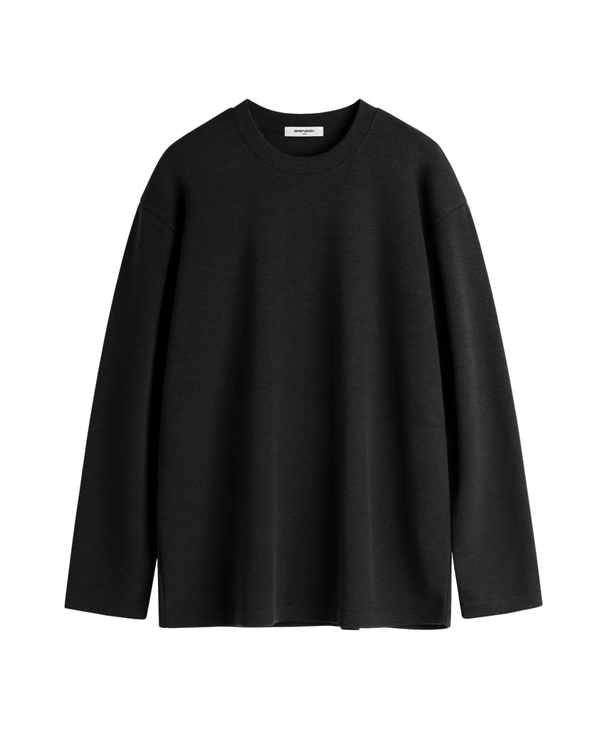 BRENSON Soft Feel Loose Fit Knit Long Sleeve Tee ( 9 Colors )