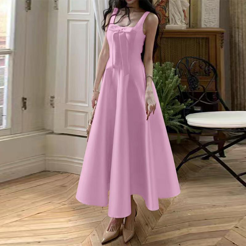 ZANZEA Women Casual U-Neck Summer Sleeveless A-line Dress