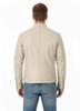 Men's Handmade Off-White Jacket Soft Fit Motorcycle Genuine Lambskin Leather Stylish