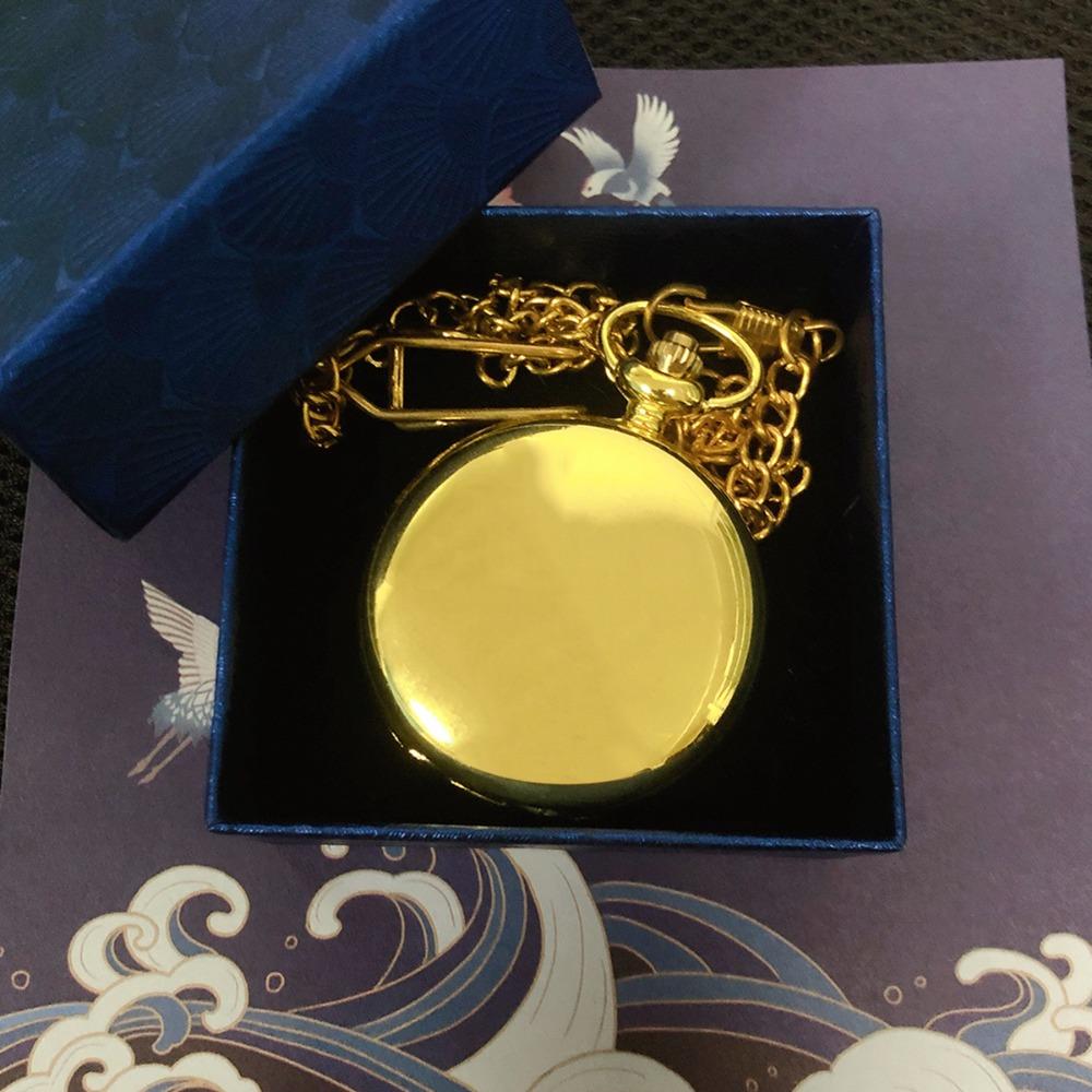 Pocket Watch Retro Style Flip Student Men's Mechanical Exquisite Test Hanging