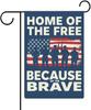 Memorial Day Patriotic Garden Ag Double Sided 12 X 18 Inch Yard Ag, Small Ags for Outside Decorations