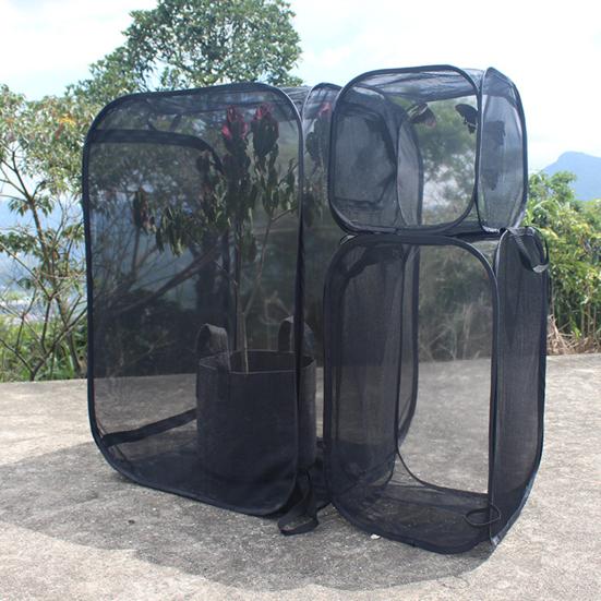 Collapsible Insect Cage Foldable Polyester Perfect Incubator Butterfly Cage for Home