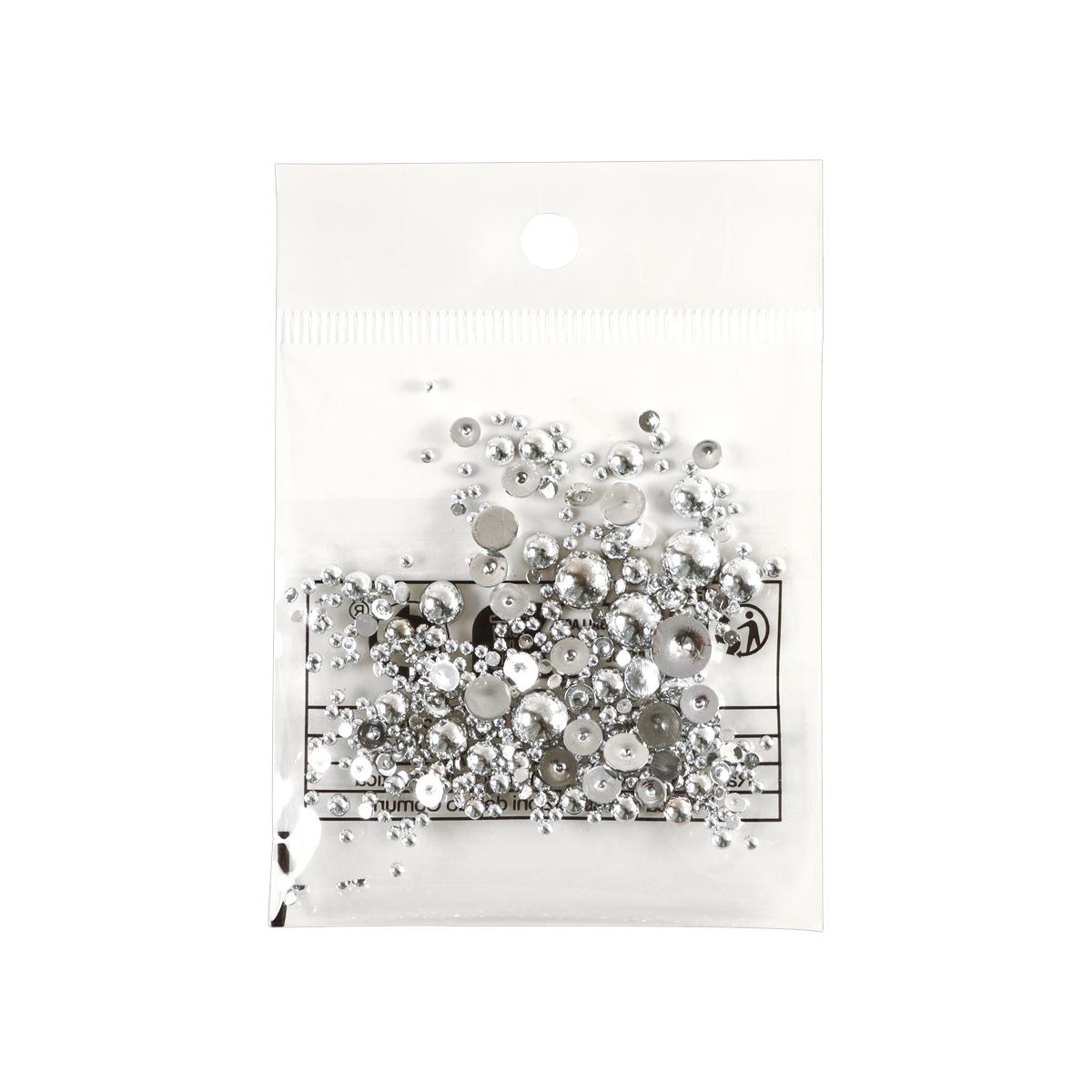 

300 шт. модные полукруглые бусины для ногтей, подвески золотого, серебряного цвета, подходят для DIY, круглые плоские задние украшения для дизайна ногтей, принадлежности