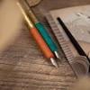 With 5 Nibs Calligraphy Pen Wood Handle Dipping Pen Multifunction Dip Pen Set  School Supplies