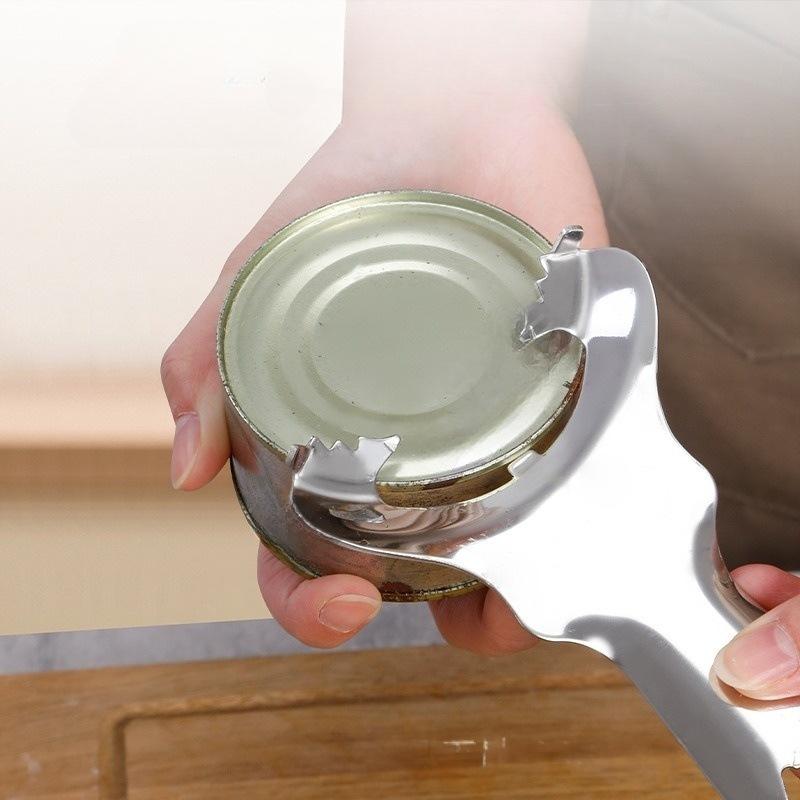 Multi Functional, Mason Jar, Traceless Lid Opener Tool, Multifunctional, Can Opener, Stainless Steel Bottle Opener