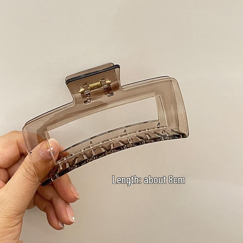 Großer französischer Retro-Klammer-Haarclip für elegante Damenfrisuren.