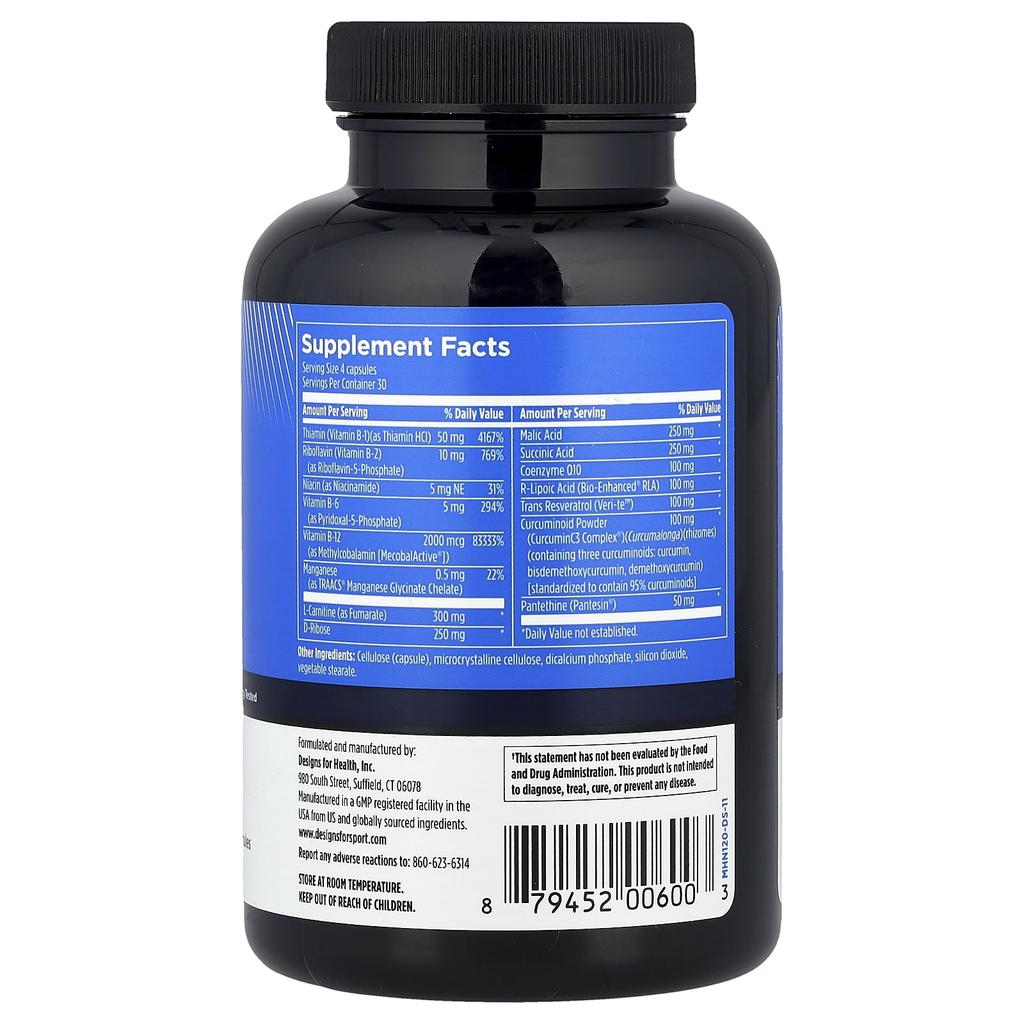 Mito Nrg Complex, 120 Veggie Capsules