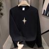 American Trendy Brand Threaded Cuffs Long-Sleeved Pure Cotton Men'S Bottoming Shirt T-Shirt Trendy Autumn And Winter Men'S And Women'S Tops