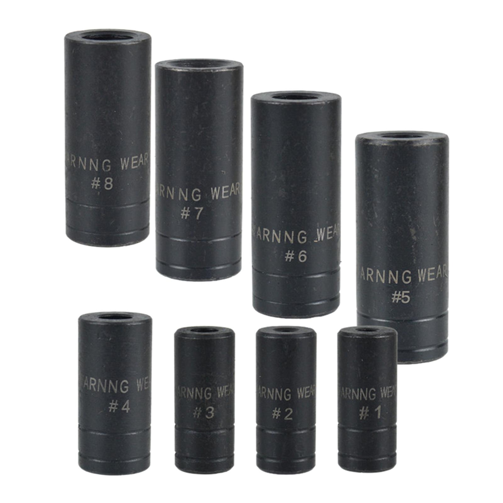 

8Pcs 1/4 3/8 Hex Socket Wrench Head Standard Car Auto Truck Repair Tools For Ratchet Wrench Deep Sleeve Replacement