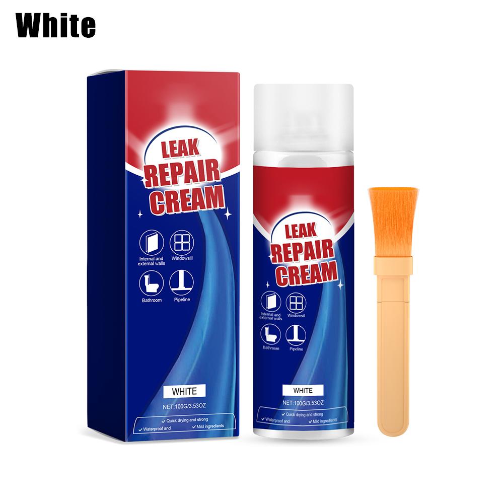 

Cures at Room Temperature Safe Repair Minor Leaks in Pipes Repair Cream for Metals Plastics Extending Life Repair Cream