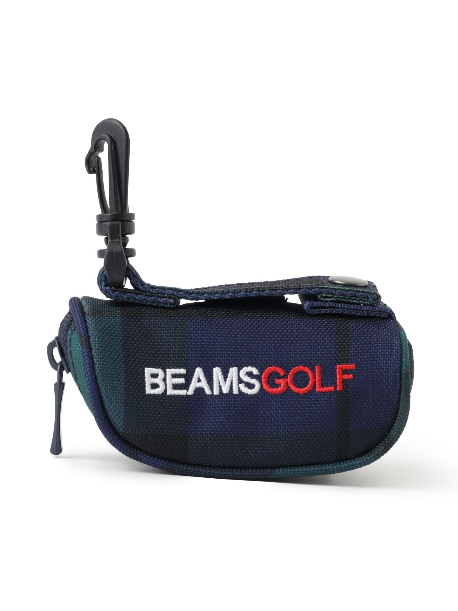 

Beams Golf Pouch Black Watch Ball Case B/W Free