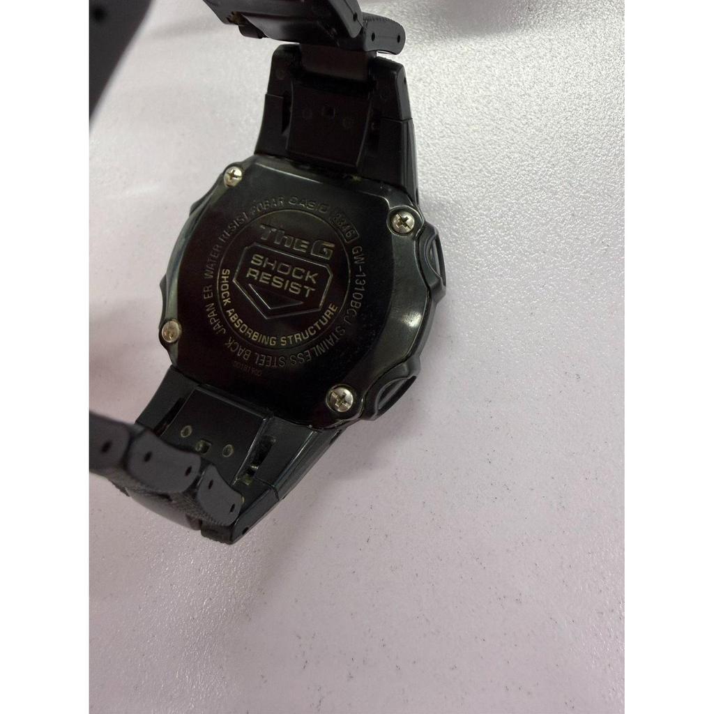 Used CASIO G-SHOCK GW-1310BCJ Black Radio Solar Watch Operating Item Men's