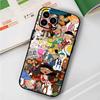 Hey Arnolds for iPhone 15 16 14 Plus 13 12 11 17 Pro Max 17 Air Black Soft Phone Cover