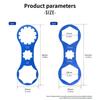 Aluminum Alloy Fork Wrench For Emergency Repairs And Routine Care Of Mountain Bike Suspension Systems Double Head Design