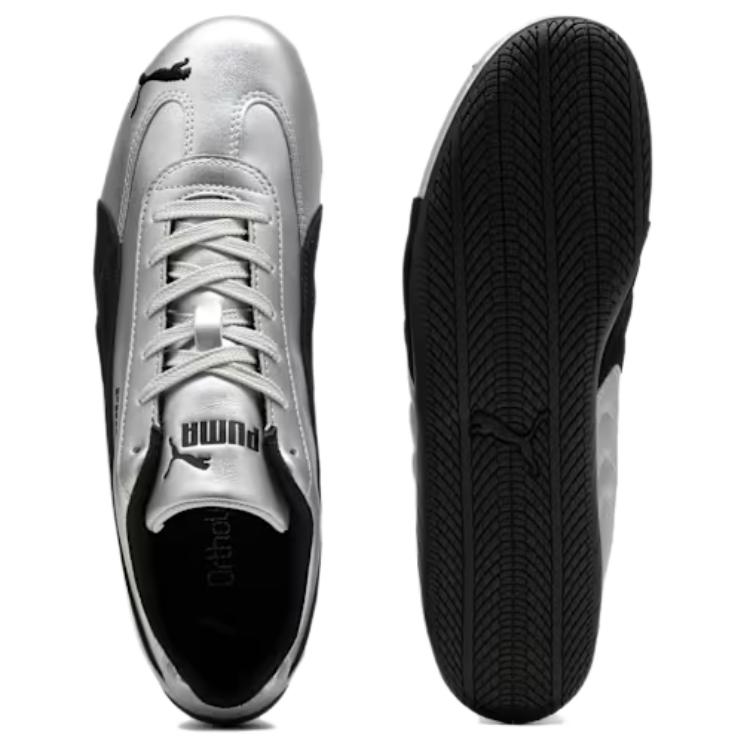 Puma Speedcat Metallic Pack - Silver Black Unisex Sneakers 403689-01