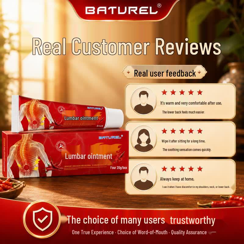 BATUREL Capsaicin Muscle & Joint Relief Ointment