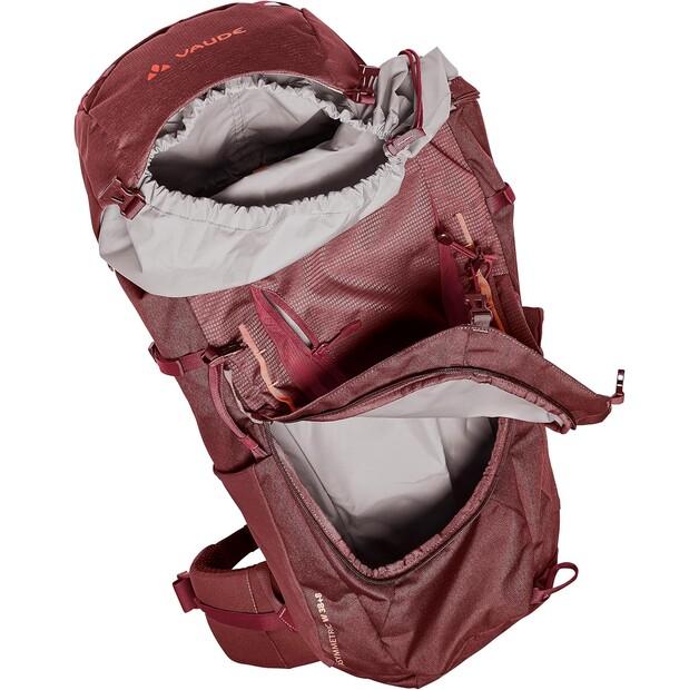 Backpack Vaude Asymmetric 38+8 Model 2022 Dark Cherry (Women's) (15942-261)