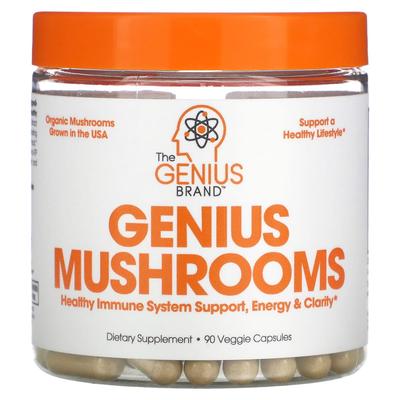 IHerb Genius Mushrooms Veggie-Kapseln, 90 Stück