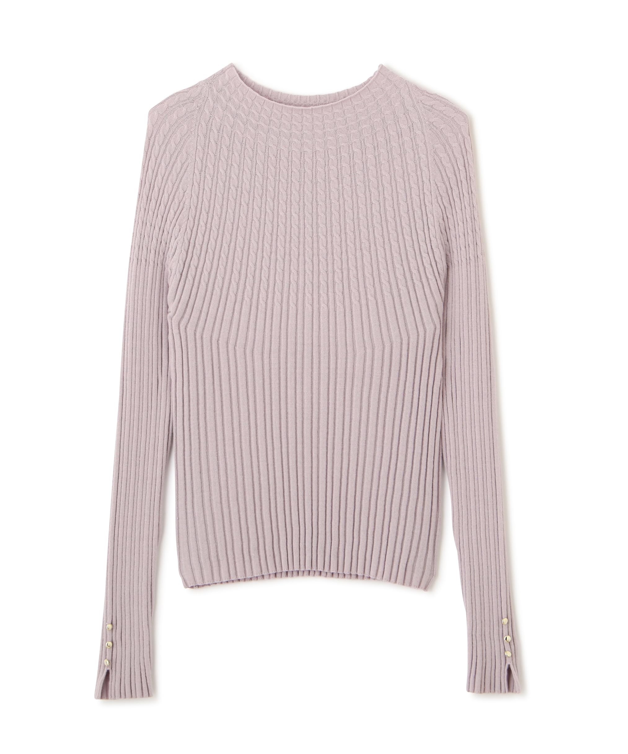 

Proportion Body Dressing Concentric Cable Knit Gray Women s Sweater, серый