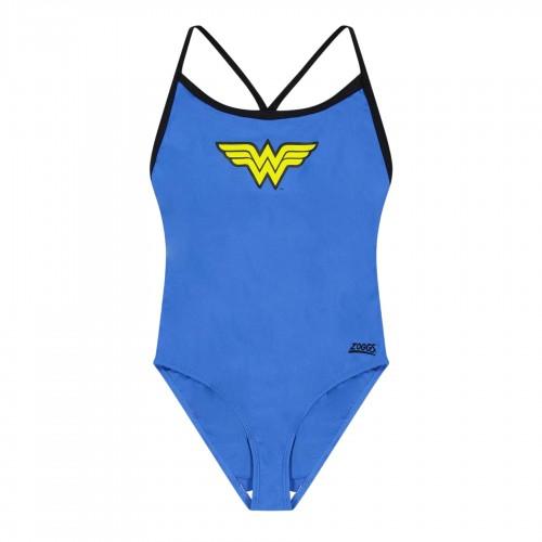 Zoggs Girls Wonder Woman One Piece Swimsuit