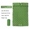 Ultralight Portable TPU Inflatable Camping Pad - Moisture-Proof, Single/Double, Foot-Press Design