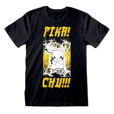 * T-shirt Pokemon Électrisant Pokémon PikaChu Style Anime *