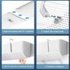 10PCS Wall-mounted Air Conditioner Wind Shield, Universal Air Conditioner Wind Shield, Anti-direct Blowing Air Outlet Baffle