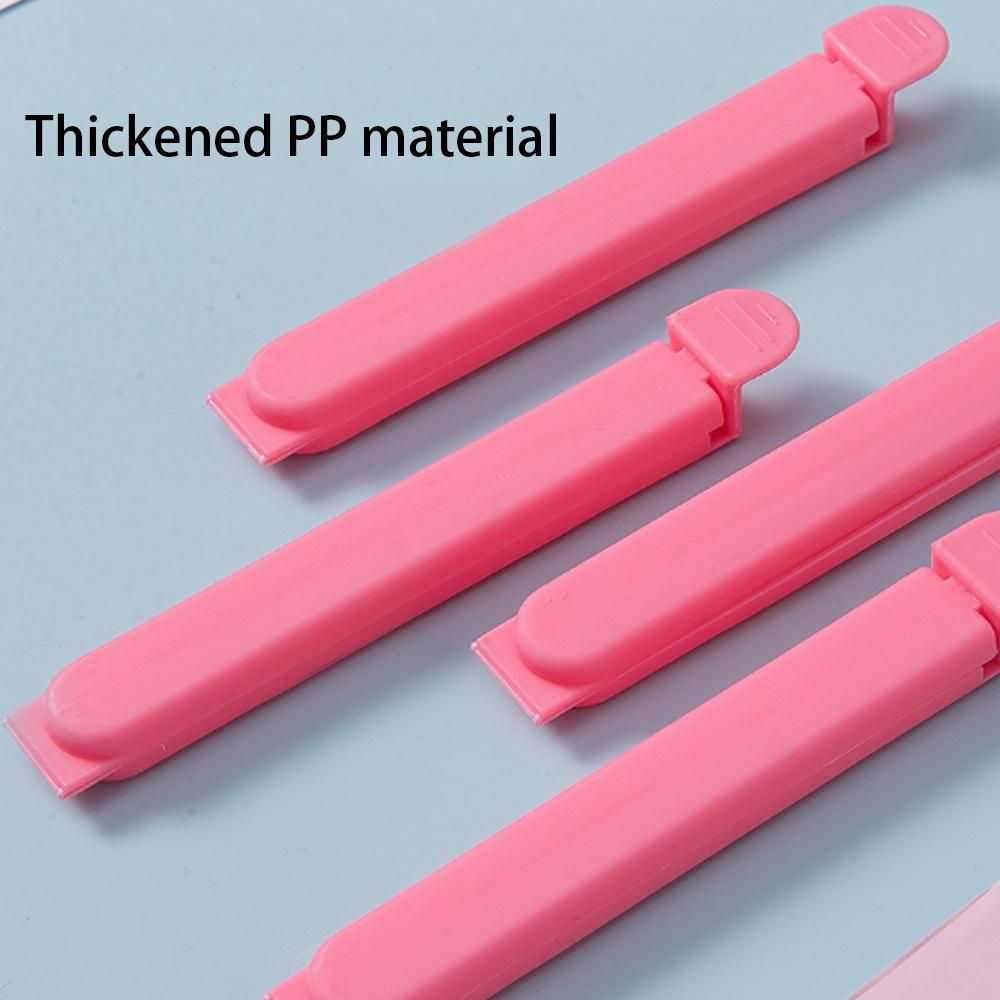 12PCS Packaging Clip Sealing Clip Household Food Snacks Sealing Clip Set Multifunctional Packing Bag Kitchen Supplies