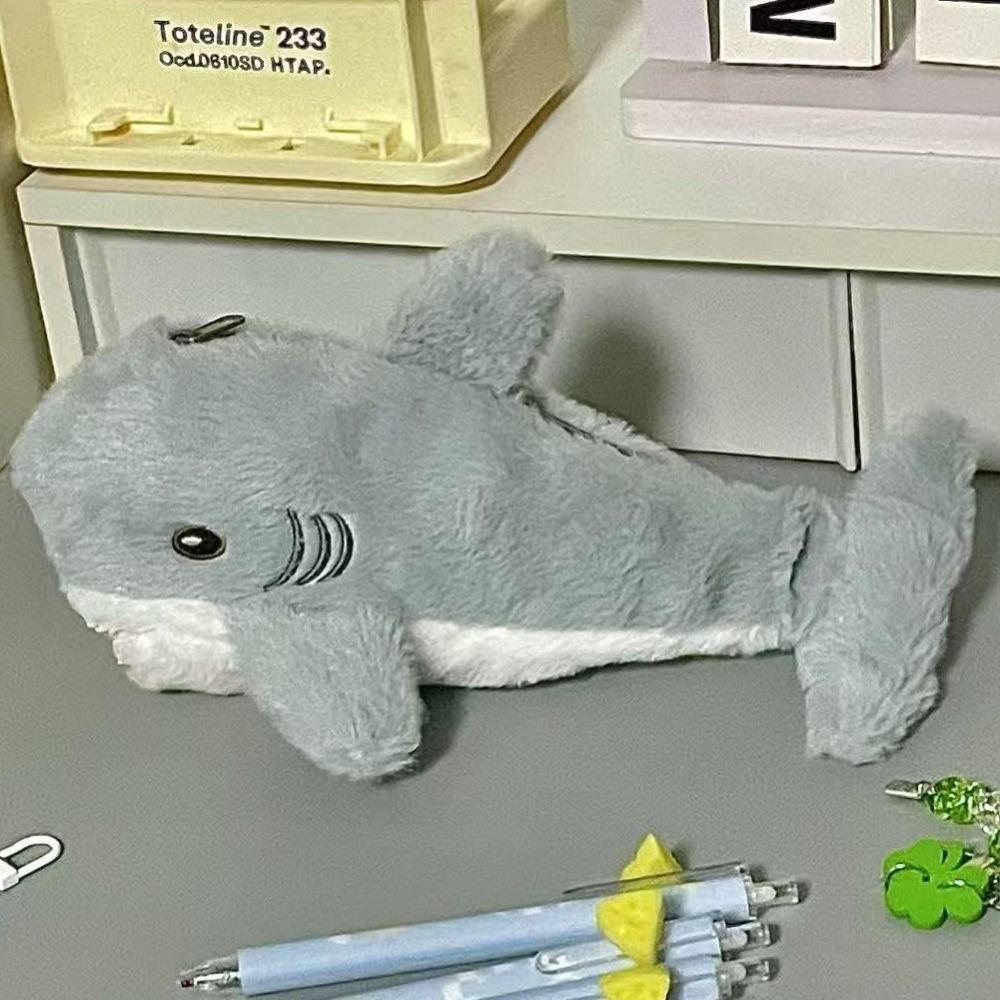 Мультяшный пенал Кит/Акула/Дельфин Кукла Портативная сумка для ручек Серия Морские животные Пенал Канцелярские товары для школы