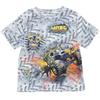 T-shirt Comoda Uomo Genitore-Figlio 2026 Estate Camion Mostro Immagine Cartone Animato Stampa 3D Asciugatura Rapida Traspirante