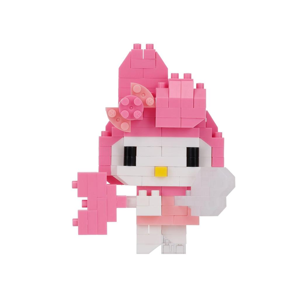 Kawada Nanoblock My Melody Dreaming Angel 3 x x 18 cm Ages 12 and up Interior Decor Hobby NBCC_275 10.5 NBCC_275