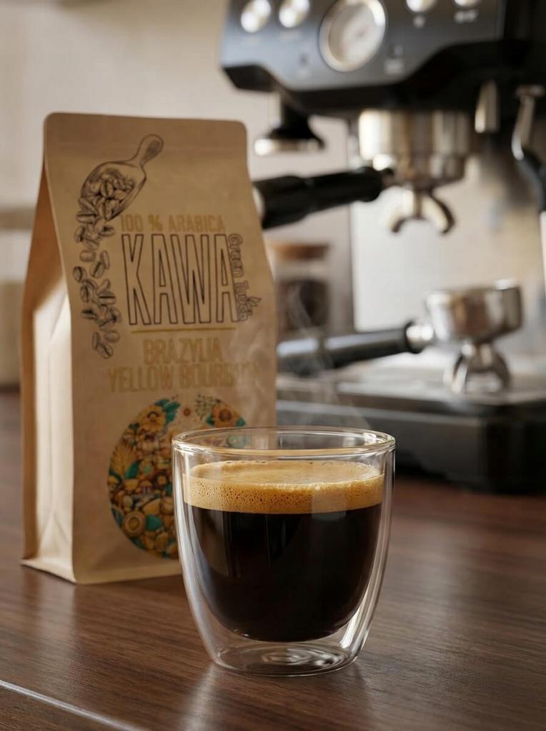Kawa Mielona Brazylia Yellow Bourbon 100% Arabica 1 Kg Green Touch