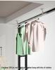 32mm 304 Stainless Steel Clothes Drying Rod for Balcony and Indoor/Outdoor Use