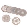 Dental Lab Double Sided Diamond Cutting Disc 22Mm For Separating Polishing Ceramic Crown Plaster Or Jade