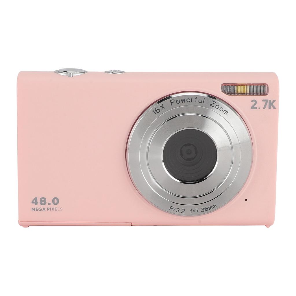 Digital Camera 2.7K 48MP Portable Vintage   Camera Auto  Camera with 2.8inch   Screen for Students Adults Girls