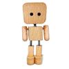 Shaking Wooden Man Figurine Car Dashboard Desktop Ornaments Cute Auto Creativity Interior Stress-relieving Gift Decoration A5Q3